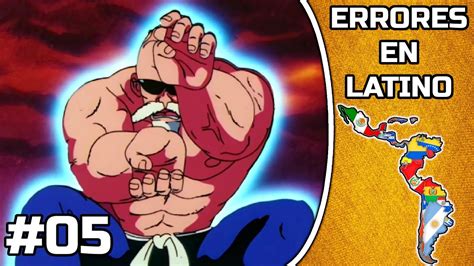 Todos Los Errores De Dragon Ball En Latino Parte La Onda Glaciar