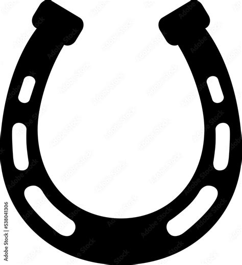 Photo And Art Print Horse Shoe Outline Cutfile Cricut Silhouette Svg