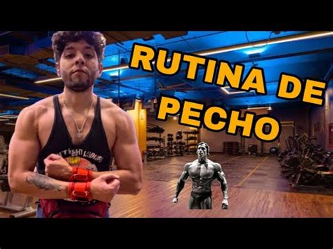 Rutina De Pecho Haz Crecer Tu Pecho De Forma Brutal Con Esta Rutina