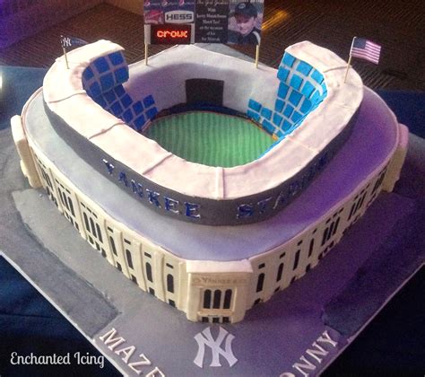 Enchanted Icing Yankee Stadium Cake