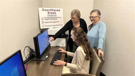 Press Release Courthouse Kiosk Will Help Court Users In Hempstead