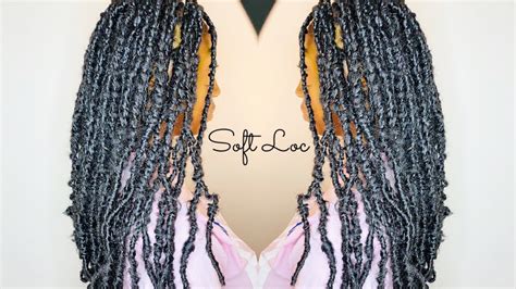 Individual Crochet Locs Bobbi Boss Nu Loc Soft Locs Youtube