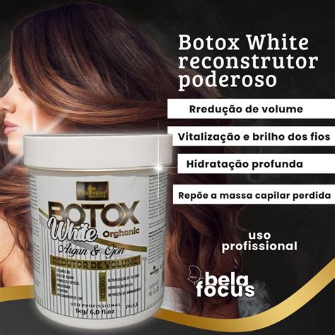 Botox Capilar White Argan E Ojon Org Nico Megatrat Kg Shopee Brasil