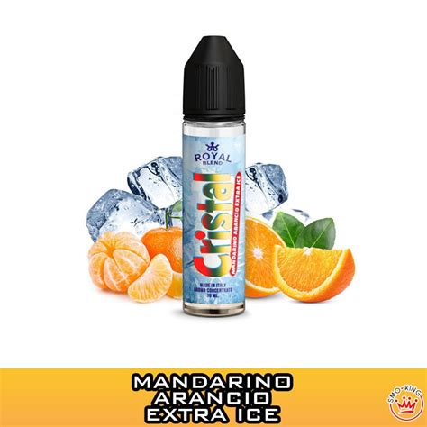 Mandarino Arancio Extra Ice Cristal Aroma Scomposto Ml Royal Blend