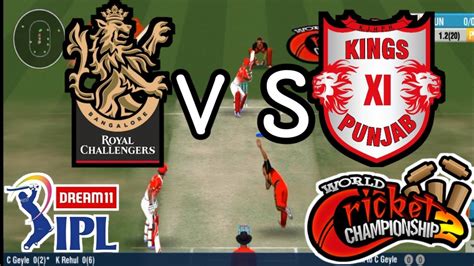 Rcb Vs Kxip Dream Ipl Wcc Gameplay Match Rcb Vs Kxip Match