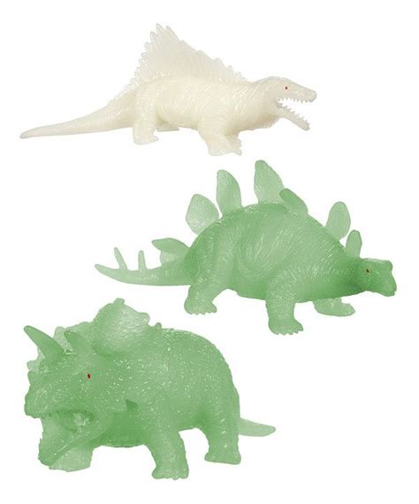 Glow In The Dark Squishy Dinosaur Toy Set Of Two Dinosaur Toys Toy