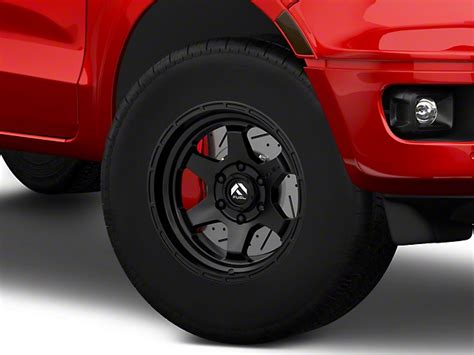 Fuel Wheels Toyota 4 Runner Shok Matte Black 6 Lug Wheel 17x9 12mm