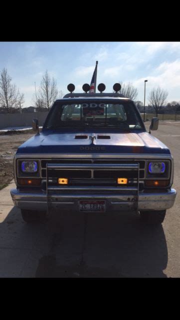 1987 Dodge Ram 150 Custom Royal Se Short Wide Box For Sale