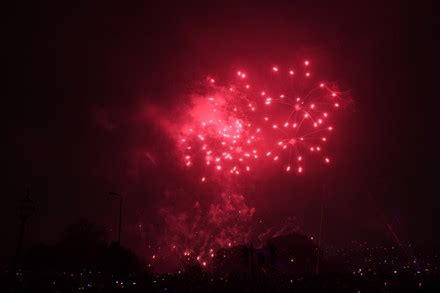 Alexandra Palace Fireworks Display Editorial Stock Photo - Stock Image ...