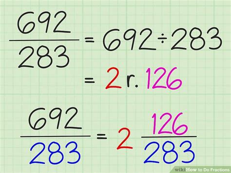 5 Ways To Do Fractions Wikihow