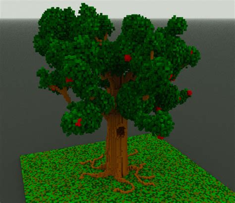 Voxel Tree By Krouu On Deviantart