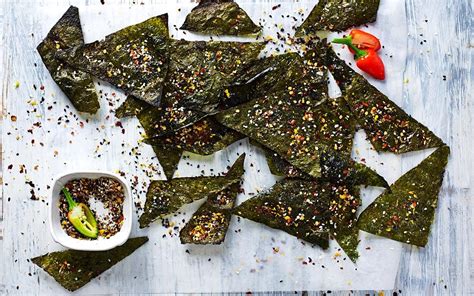 Need a healthy, quick, and easy snack? These 2-minute toasted nori ...