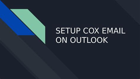 How To Setup Cox Email On Outlook Full Guide By Coxemail2 Issuu