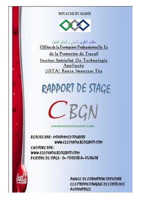 Exemple De Rapport De Stage Ofppt Pdf Iyemilu 30150 The Best Porn Website