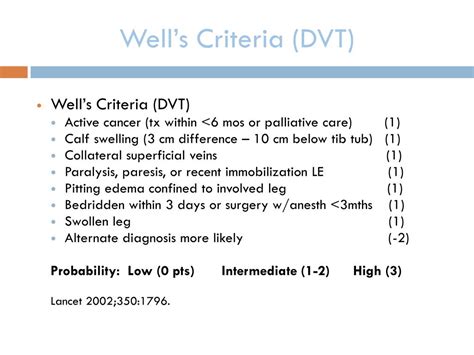 Ppt Venous Thromboembolism Pulmonary Embolism Powerpoint Presentation Id 299698