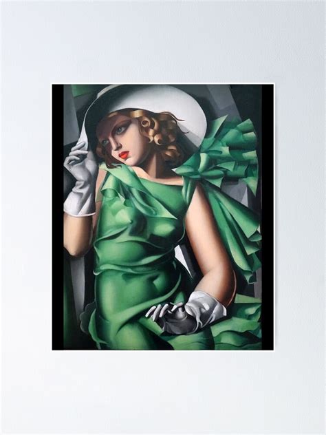 Póster Alta resolución Tamara de Lempicka Kizette en Rose 1926