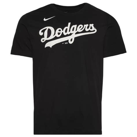 Nike Mens Shohei Ohtani Dodgers Ohtani Name And Number T Shirt In Black