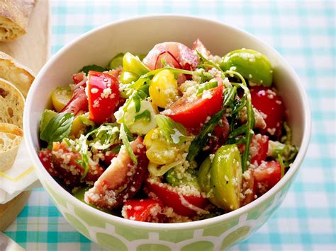 Bunter Tomatensalat Mit Couscous Rezept Lecker