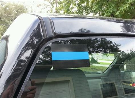 Find 2pcs 2x3 Thin Blue Line Decals Police Law Enforcement Sheriff