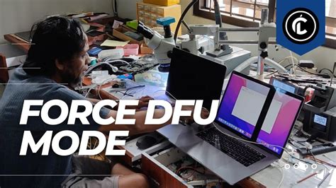 Tutorial How To Force Dfu Mode On Mac Youtube