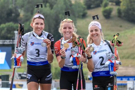 Davidová among gold medallists at IBU Summer Biathlon World Championships