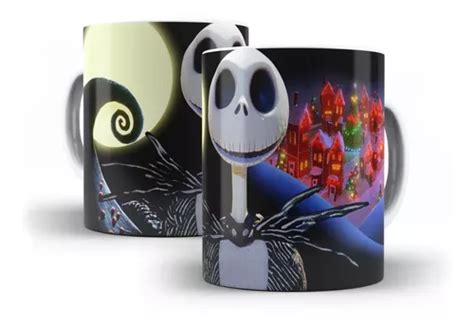 Caneca O Estranho Mundo De Jack Filme Tim Burton Mercadolivre