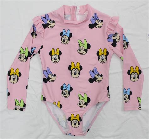 Ripley TRAJE DE BAÑO ENTERIZO MINNIE MOUSE PARA NIÑA