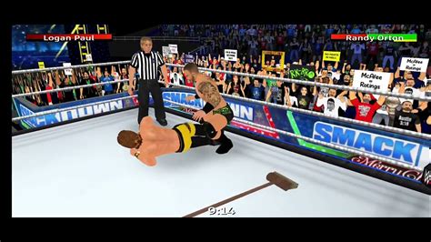 Wrestling Revolution 3d 2k23 Logan Paul Vs Randy Orton At Smackdown Youtube