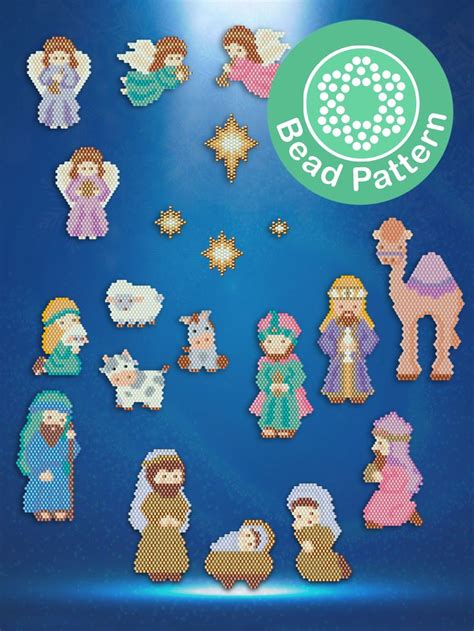 Perler Bead Nativity Pattern Pattern Rjuuc Edu Np