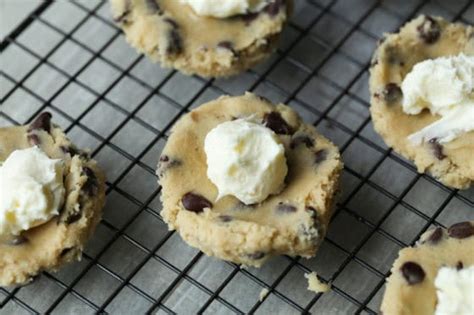 Cheesecake Stuffed Chocolate Chip Cookies Cookies And Cups