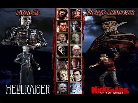 Torneo Terrordom Pin Head Vs Freddy Krueger Segunda Ronda Especial