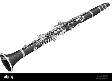 E-flat, or soprano, clarinet Stock Photo - Alamy