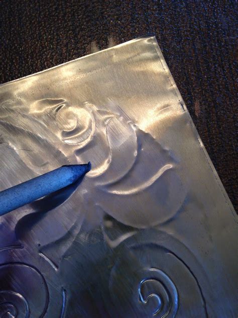 Pewter Embossing With Stencilgirl Stencils By Magdalena Muldoon From