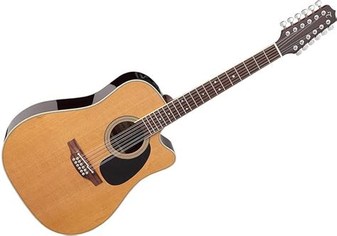 Takamine Ef400sc Tt 12 String Acoustic Electric Guitar Natural Musical Instruments