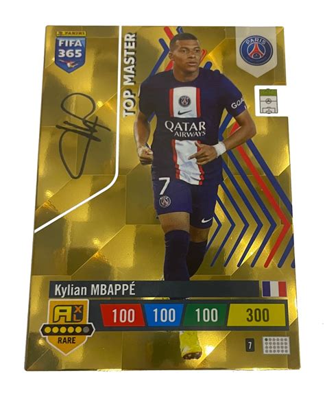 Fifa Adrenalyn 365 2023 Rare Top Master 7 Mbappe 13131062868