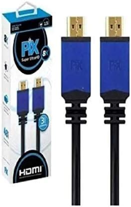 PIX Cabo HDMI Plus 2 1 PIX 8K HDR 19P 3 Metros Amazon Br