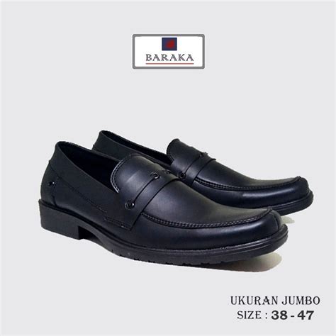 Jual Sepatu Pantofel Pria Kerja Kantor Formal Kulit Premium Big Size