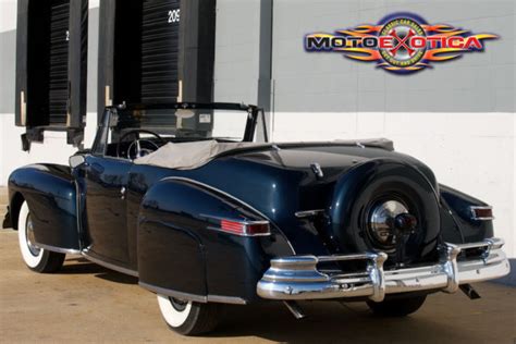 1948 Lincoln Continental Convertible Blue One Of Kind Hemi Powered Lincoln For Sale In Saint