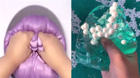 The Most Satisfying Slime Asmr Videos Relaxing Oddly Satisfying Slime