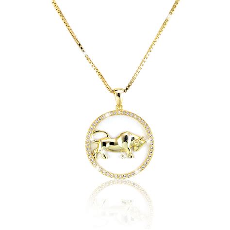 Halskette Stier Gold Shine Pavels Ihr Online Shop F R Besonderen