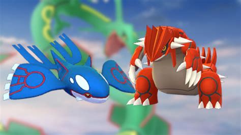 Kyogre And Groudon