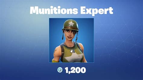 Munitions Expert Fortnite Wallpapers Top Free Munitions Expert