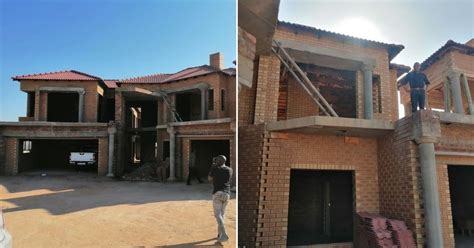 Limpopo Man Shows Off the Mansion He is Building in His Village