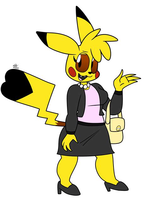 Unused Pikachu Girl Design by Toonvee2 on DeviantArt