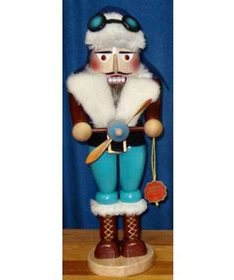 2012 Steinbach Signed Aviator Pilot German Christmas Nutcracker