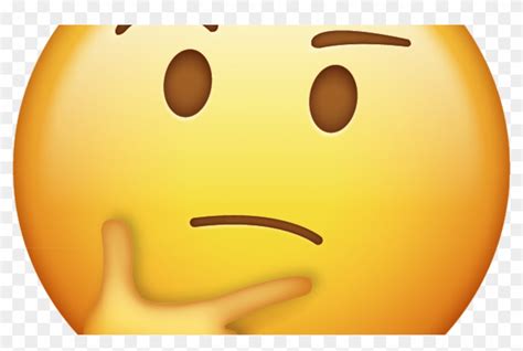 Thinking Emoji Free Download Ios Emojis Emoji Island - Smiley, HD Png ...