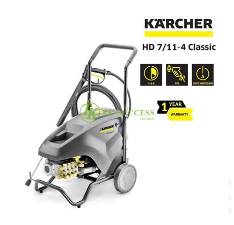 Karcher High Pressure Washer HD 7 11 4 Classic Heavy Duty Germany