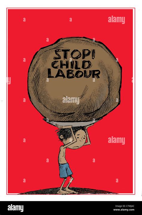 Stop Child Labor Stock Photo Alamy