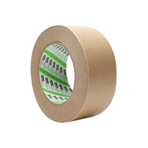 Supplyme Recyclable Brown Kraft Paper Tape With Rubber Adhesive