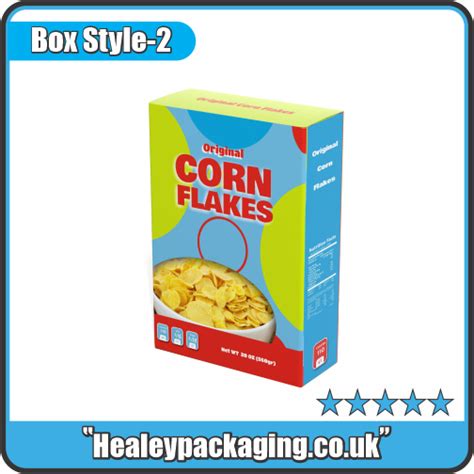 Custom Corn Flakes Cereal Boxes Healey Packaging Printing